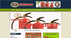 Desktop Screenshot of extimbrasbh.com.br